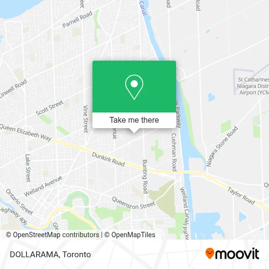 DOLLARAMA map