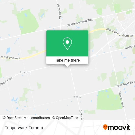 Tupperware map