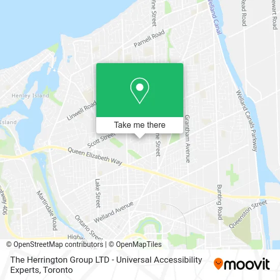 The Herrington Group LTD - Universal Accessibility Experts map