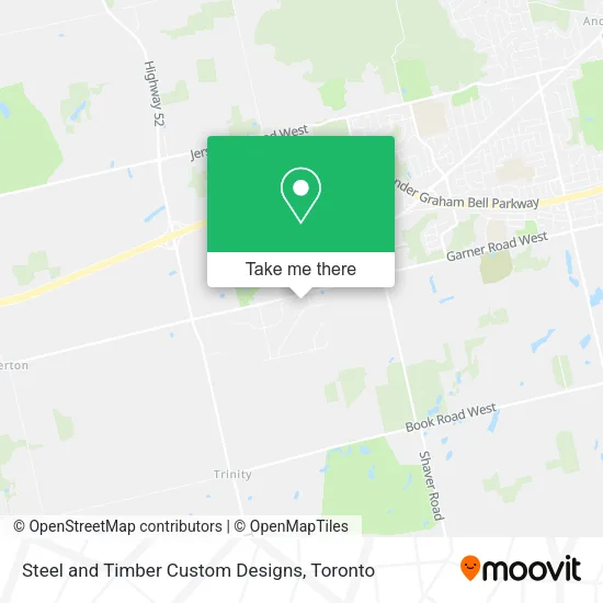 Steel and Timber Custom Designs map