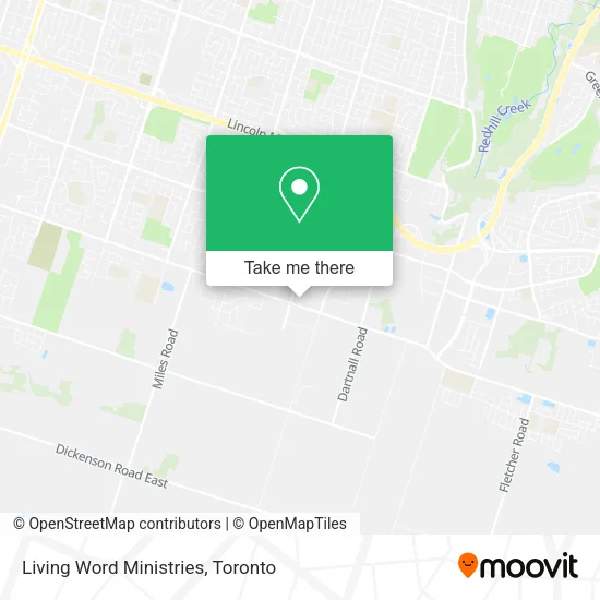 Living Word Ministries map