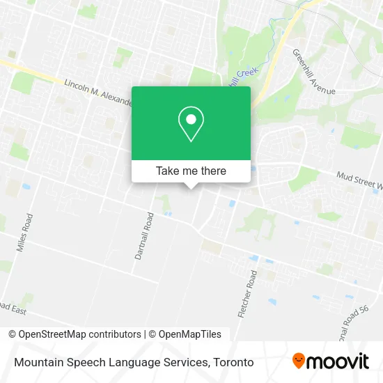Mountain Speech Language Services map