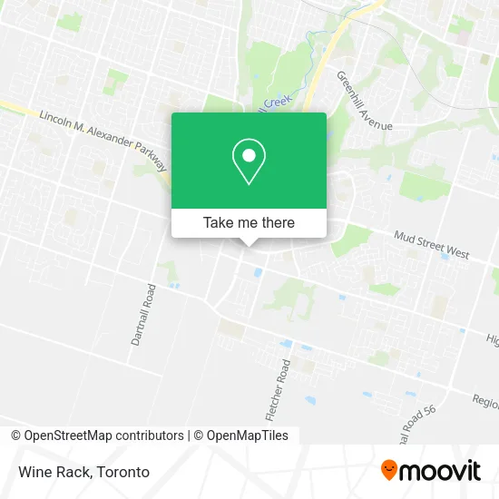 Wine Rack map