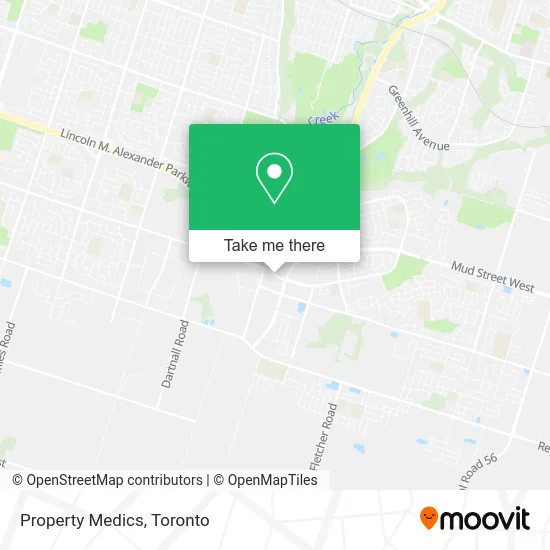 Property Medics map