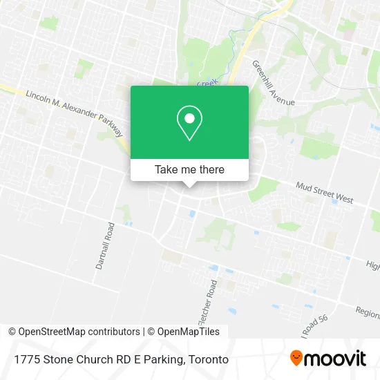 1775 Stone Church RD E Parking map