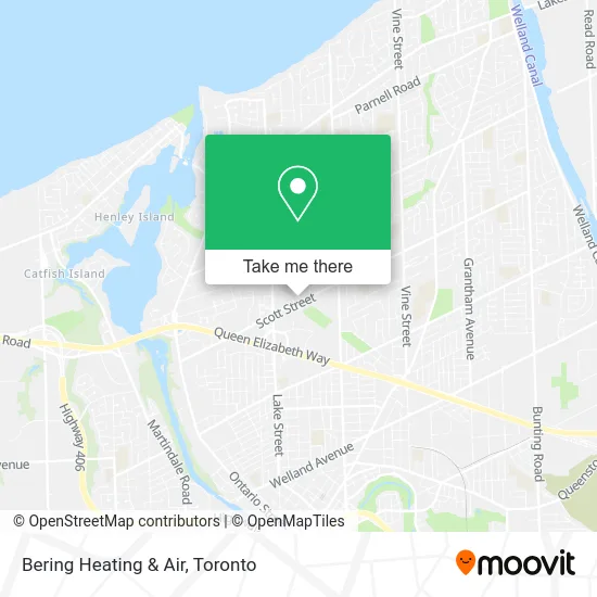 Bering Heating & Air map