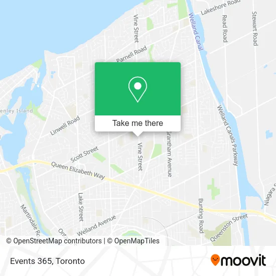 Events 365 map