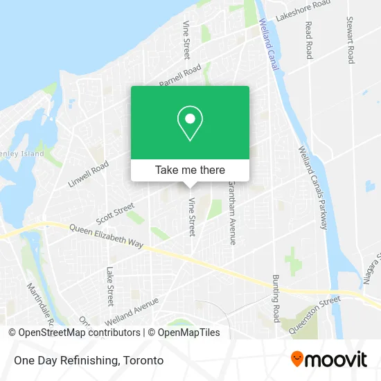 One Day Refinishing map