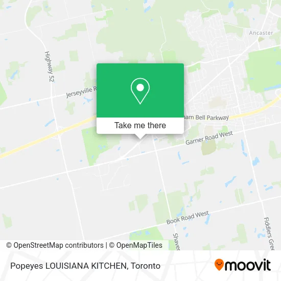 Popeyes LOUISIANA KITCHEN map