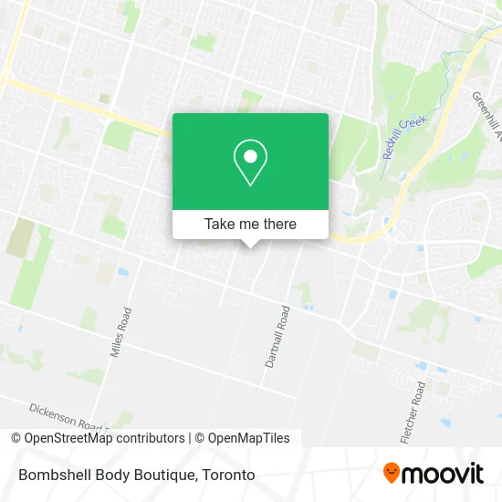 Bombshell Body Boutique map
