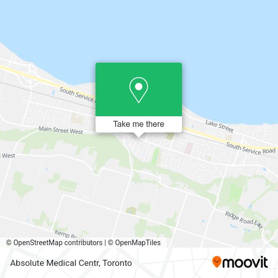Absolute Medical Centr map