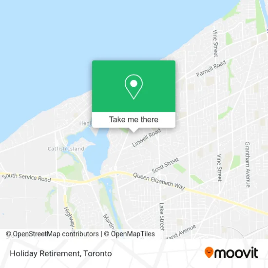 Holiday Retirement map