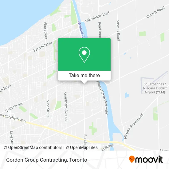 Gordon Group Contracting map