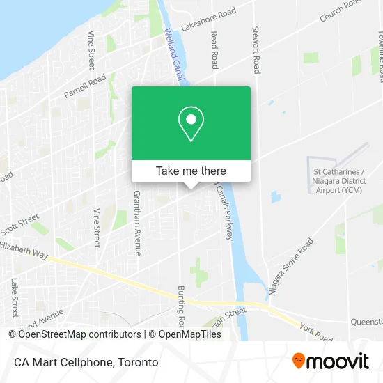 CA Mart Cellphone map