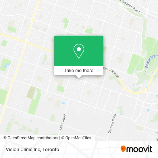 Vision Clinic Inc map