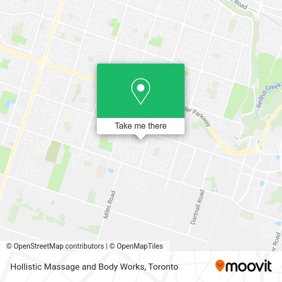 Hollistic Massage and Body Works map