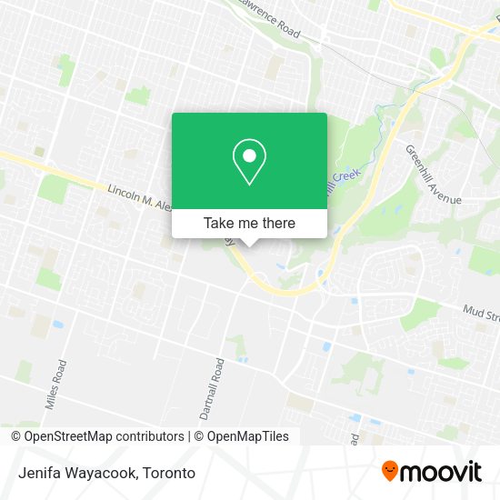 Jenifa Wayacook map
