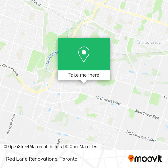 Red Lane Renovations map