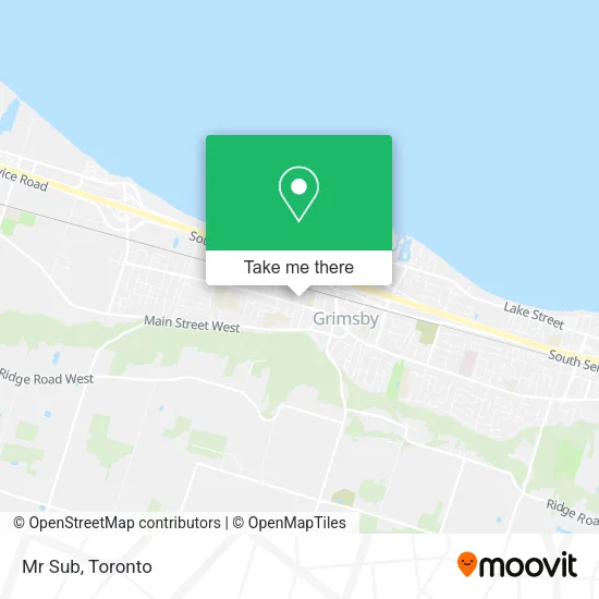 Mr Sub map