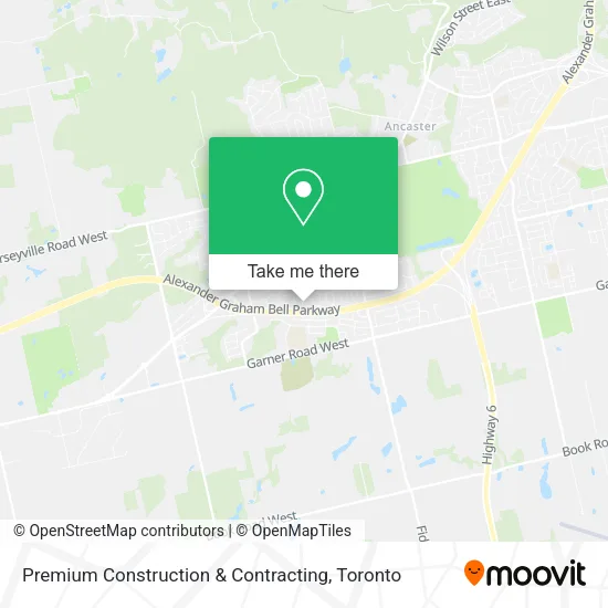 Premium Construction & Contracting map