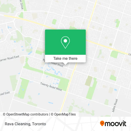 Rava Cleaning map