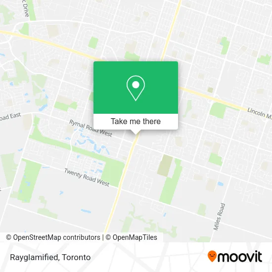 Rayglamified map