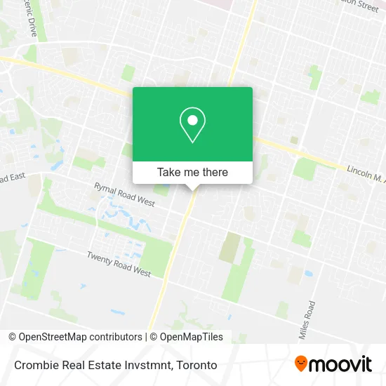 Crombie Real Estate Invstmnt map