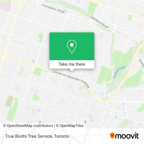 True Roots Tree Service map