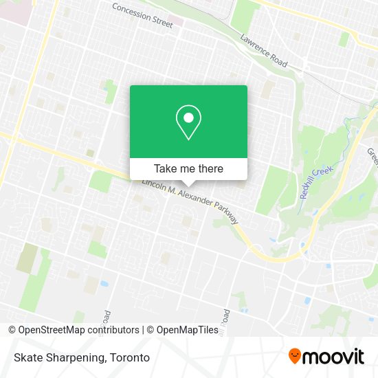 Skate Sharpening map