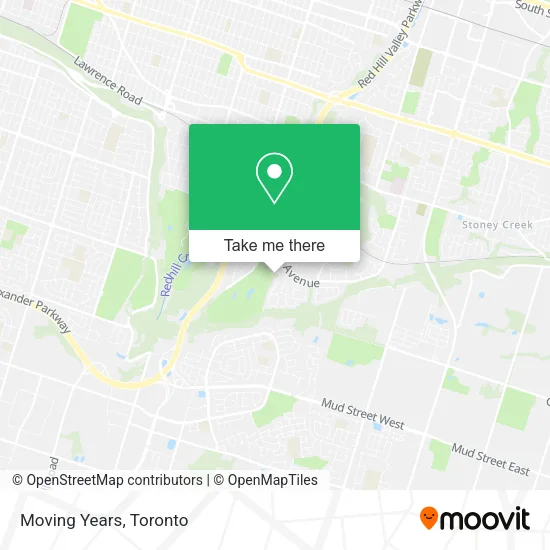 Moving Years map