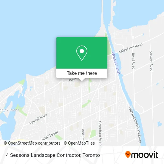 4 Seasons Landscape Contractor map