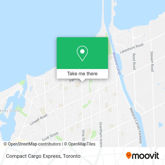 Compact Cargo Express map
