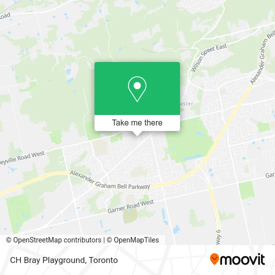 CH Bray Playground map