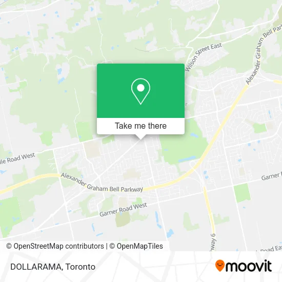 DOLLARAMA map