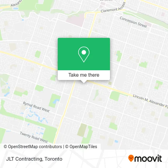 JLT Contracting map