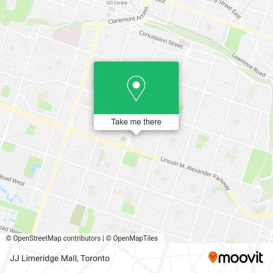 JJ Limeridge Mall map