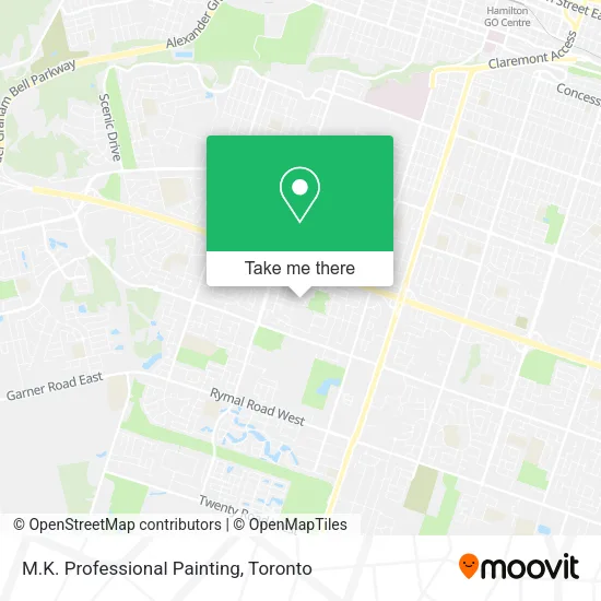 M.K. Professional Painting map