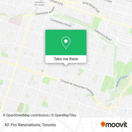 KF Pro Renovations map