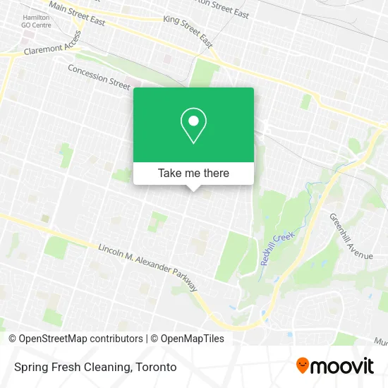 Spring Fresh Cleaning map