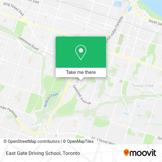 East Gate Driving School map