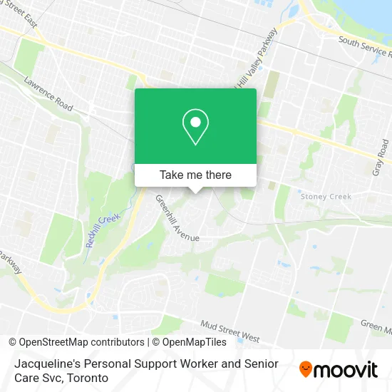 Jacqueline's Personal Support Worker and Senior Care Svc plan