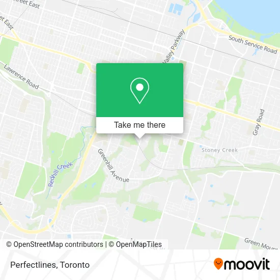 Perfectlines map