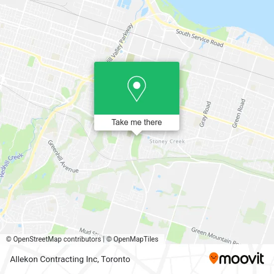 Allekon Contracting Inc map