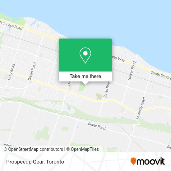 Prospeedp Gear map