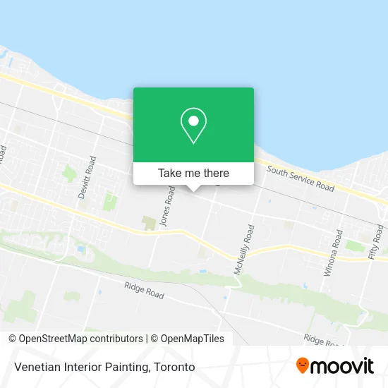 Venetian Interior Painting map