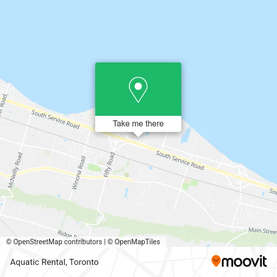 Aquatic Rental map