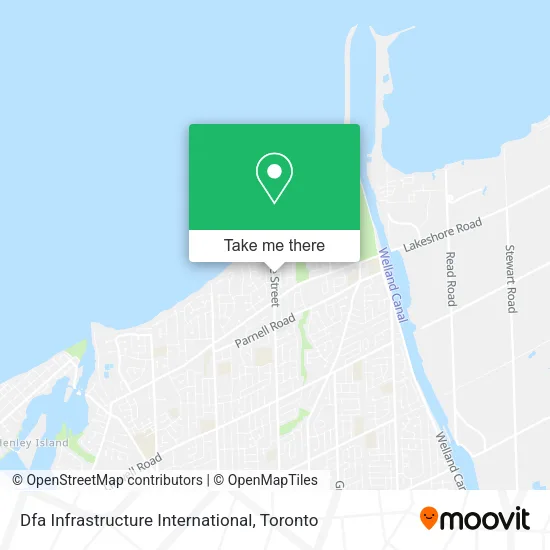 Dfa Infrastructure International map