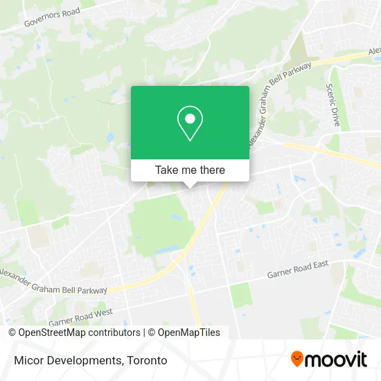 Micor Developments map