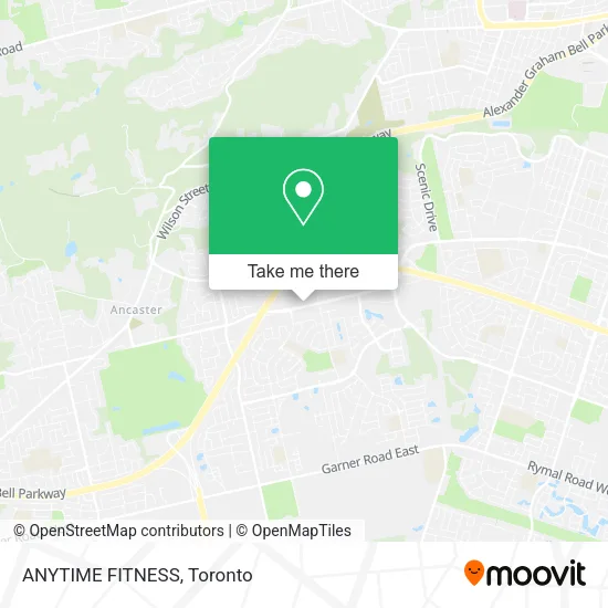 ANYTIME FITNESS map