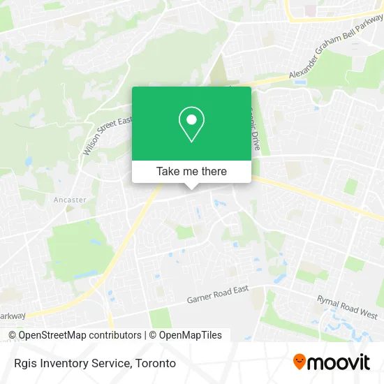 Rgis Inventory Service map